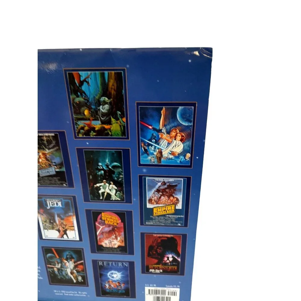 Vintage Star Wars 1997 Collectible Edition Calendar Featuring Iconic Movie Poste